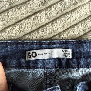 SO Blue Denim Jeggings